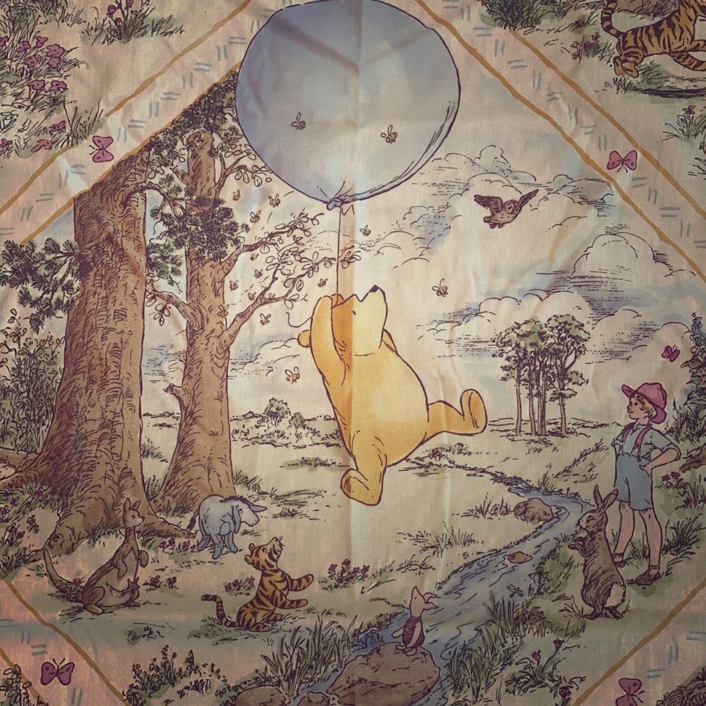 Original Pooh themed bathroom set